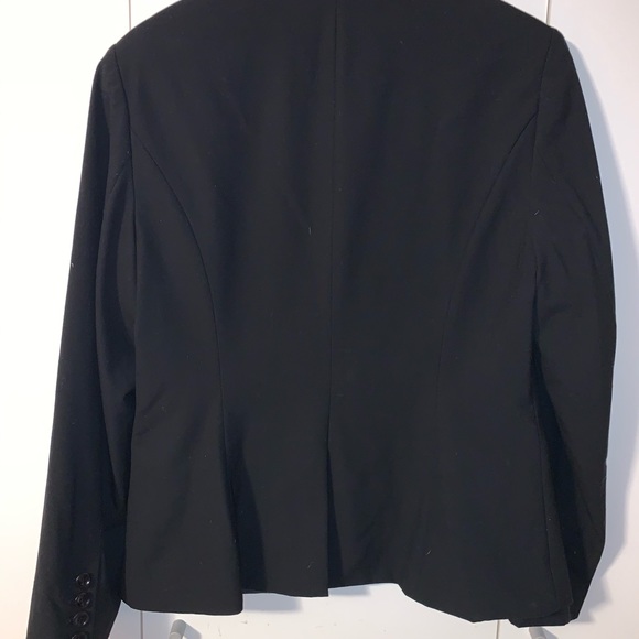 Size 10P INC All Black Formal Blazer - Picture 8 of 8